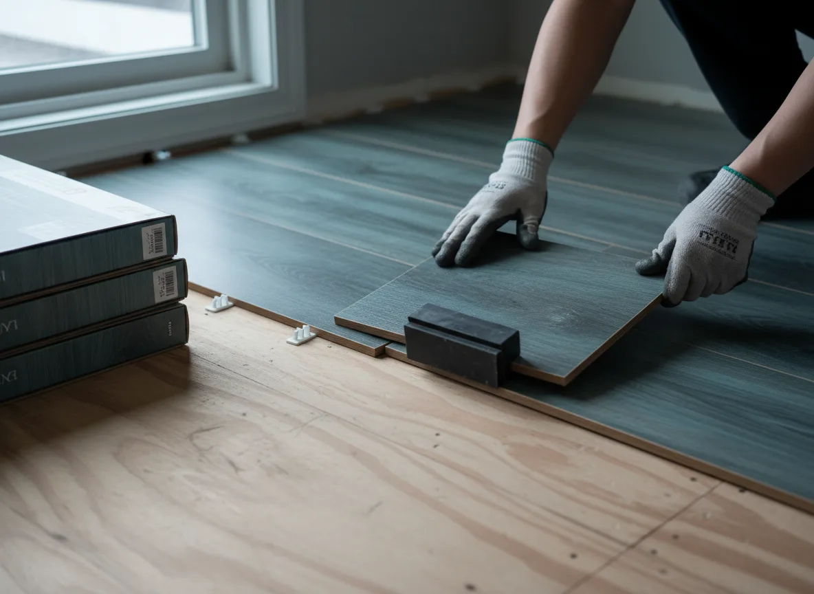 Luxury Vinyl Plank Installation company in Strong, ME